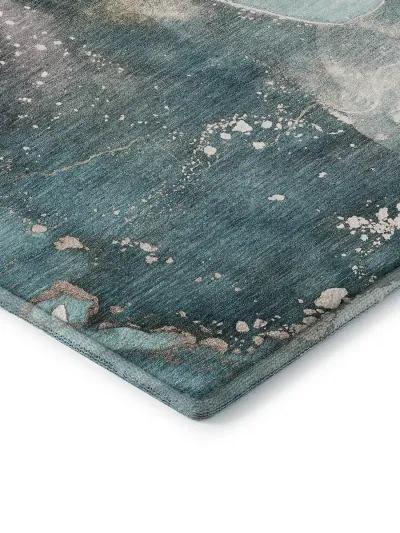 Odyssey OY11 Teal 8' Rug