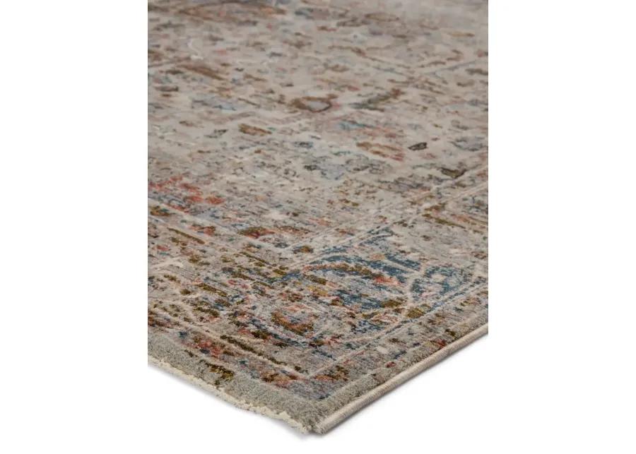 Valentia Pierce Gray 3' x 8' Runner Rug