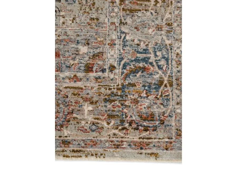 Valentia Pierce Gray 3' x 8' Runner Rug