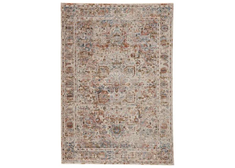 Valentia Pierce Gray 3' x 8' Runner Rug