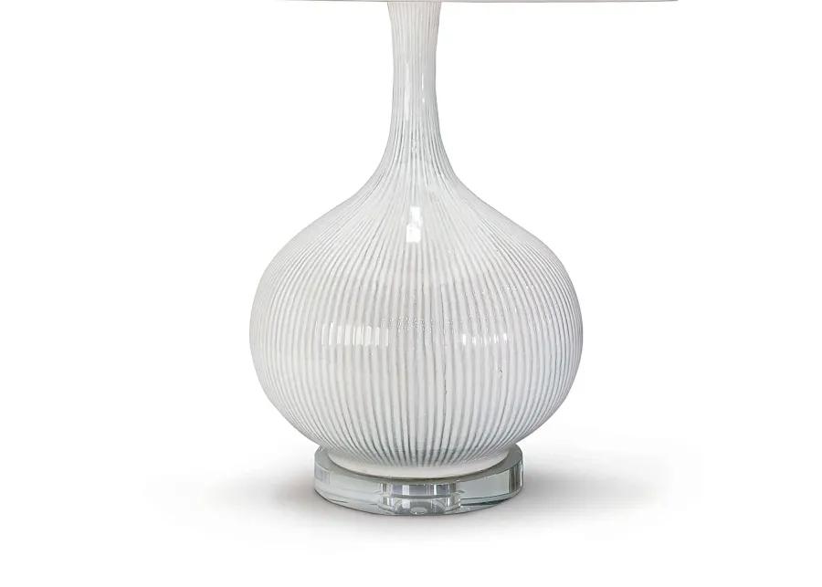 Ivory Ceramic Table Lamp