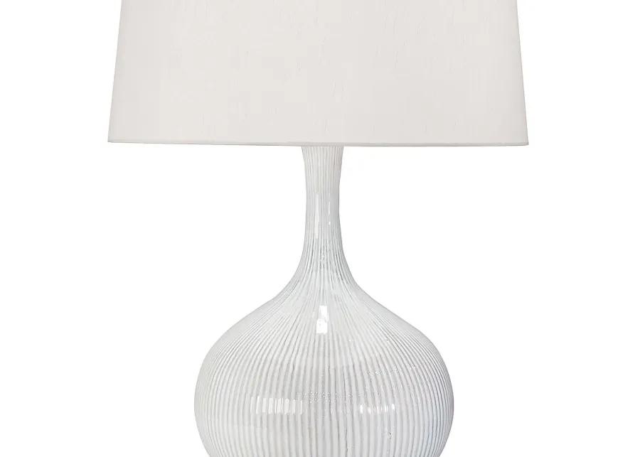 Ivory Ceramic Table Lamp