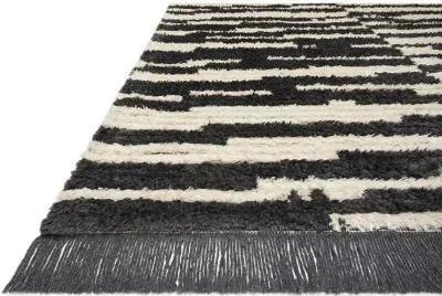 Alice ALI03 Cream/Charcoal 5'2" x 7'6" Rug