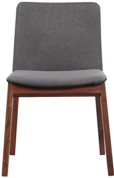 Moe's Home Collection Deco Dining Chair Grey-Set Of Two