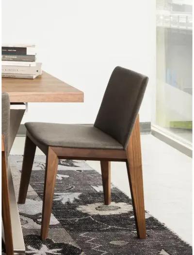 Moe's Home Collection Deco Dining Chair Grey-Set Of Two