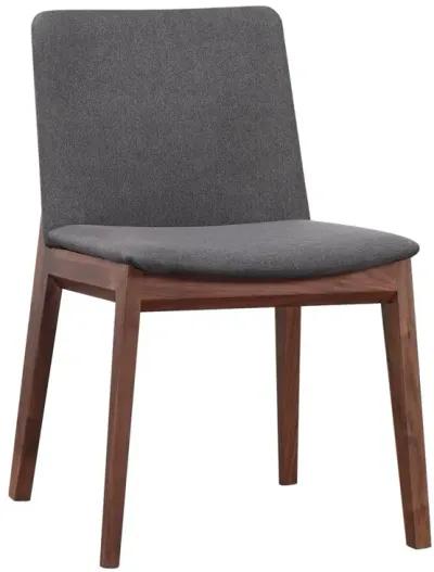 Moe's Home Collection Deco Dining Chair Grey-Set Of Two