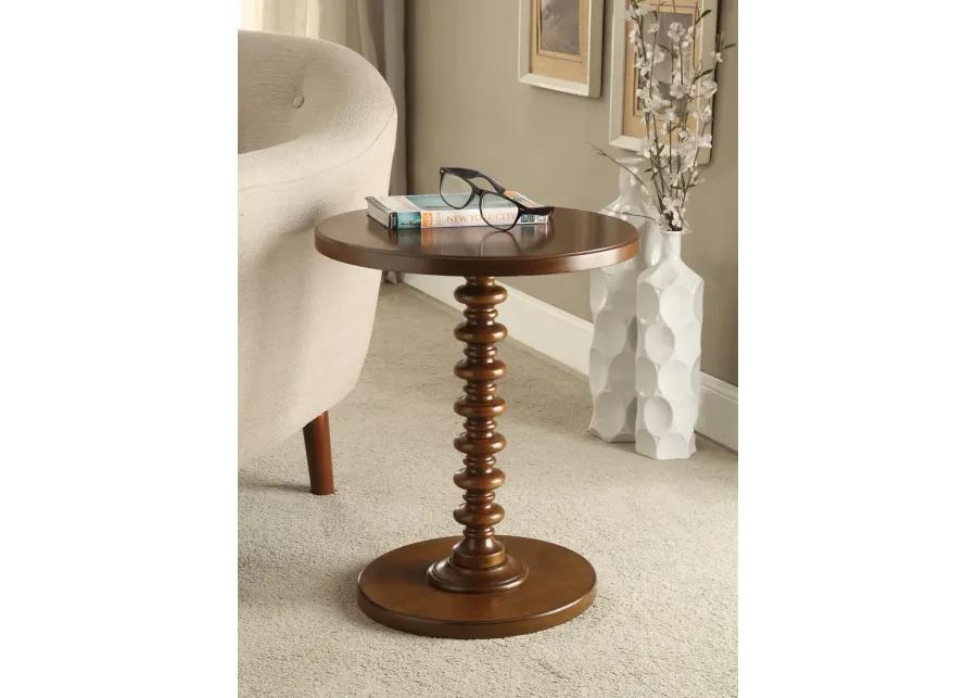 ACME Acton Accent Table, Walnut