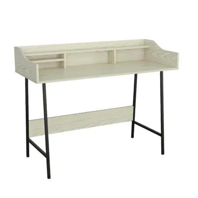 Accent Desk, Parchment/Metal