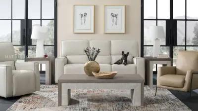 Miles Zero Gravity Power Sofa in Cream