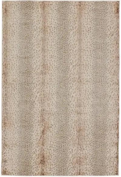 Catalyst A x is Tan/Taupe 2'2" x 8' Runner Rug