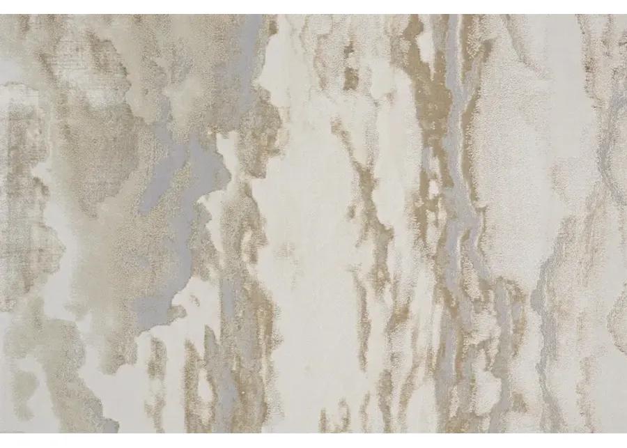 Aura 3727F Ivory/Tan/Gray 8' x 10' Rug