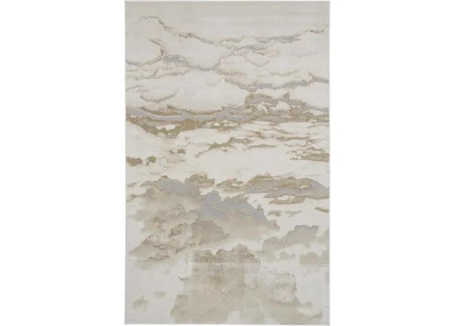 Aura 3727F Ivory/Tan/Gray 8' x 10' Rug