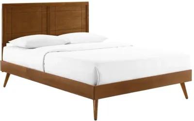 Modway - Marlee Full Wood Platform Bed with Splayed Legs