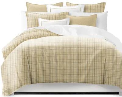 6ix Tailors Fine Linens Bailey Natural Duvet Cover Set