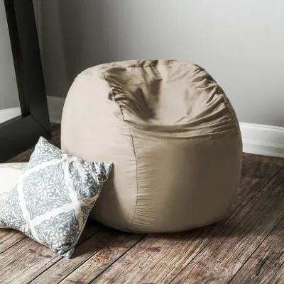 Jaxx Saxx 3 Foot Round Bean Bag w/ Removable Cover