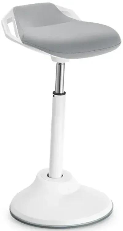 Ergonomic Standing Stool with Adjustable Height (24.8"-34.6") - Swivel Chair with Anti-Slip Pad