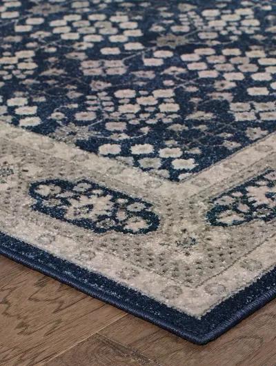 Richmond 3'10" x 5'5" Navy Rug