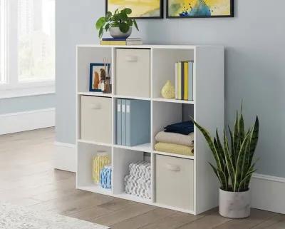 9-Cube Organizer Storage Cubby Unit