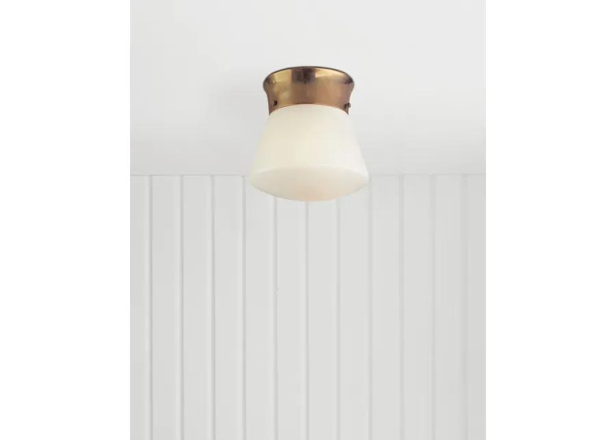 Perry Street Ceiling Light in Antique Brass