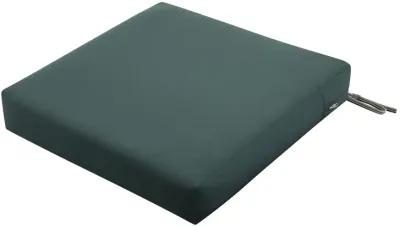 Classic Accessories Ravenna Seat Cushion, 21"W x 19"D x 5"Thick, Mallard Green