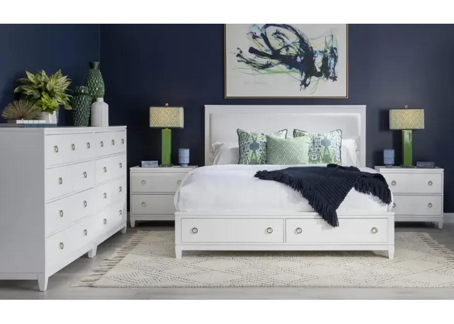 Summerland Upholstered Queen Bed w/ Storage