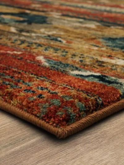 Spice Market Infused Aquamarine 2' 4" X 7' 10" Rug