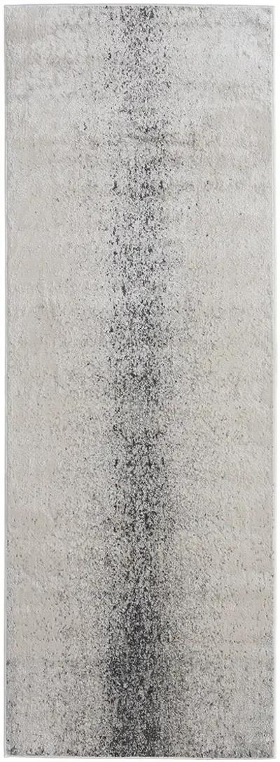 Astra 39L2F Ivory/Gray/Black 2'10" x 7'10" Rug