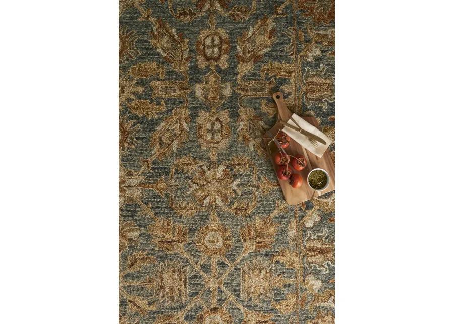 Victoria VK05 Slate/Slate 7'9" x 9'9" Rug