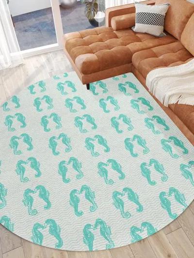 Seabreeze SZ15 Teal 8' Rug