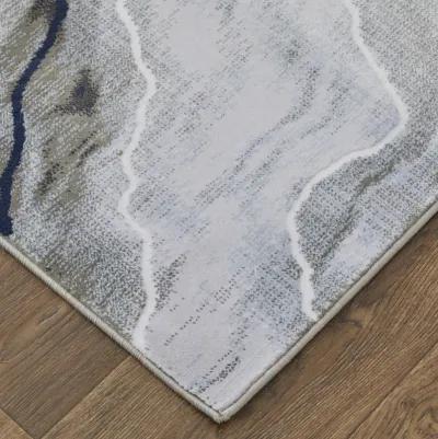 Gaspar 39KUF Taupe/Gray/Blue 10'4" x 13'6" Rug