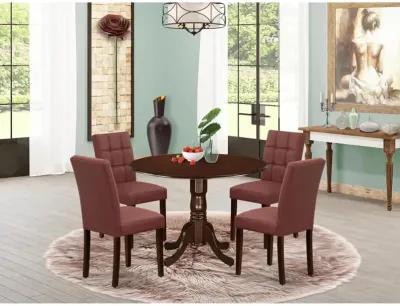 5 Piece Dinner Table Set consists A Dining Table