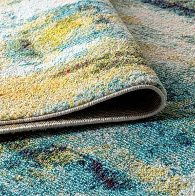 Contemporary Pop Modern Abstract Waterfall Area Rug