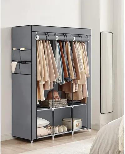 Wardrobe Closet Organizer with Cover