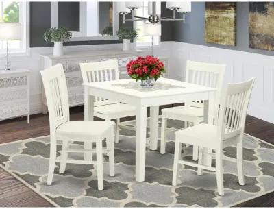 Dining Room Set Linen White