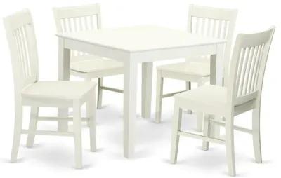 Dining Room Set Linen White