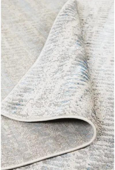 Azure 3402F 9'2" x 12' Blue/Gray/Ivory Rug