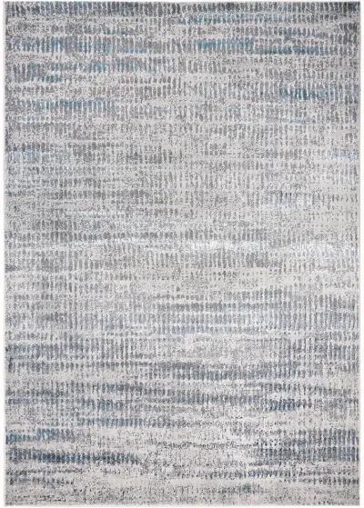 Azure 3402F 9'2" x 12' Blue/Gray/Ivory Rug