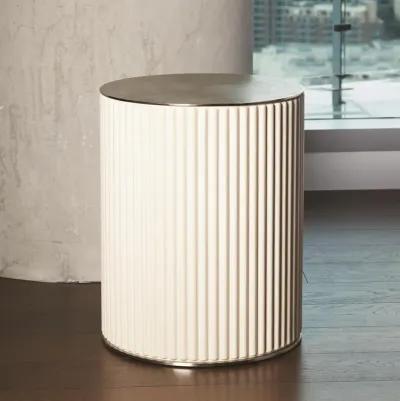 Camille Beige Side Table