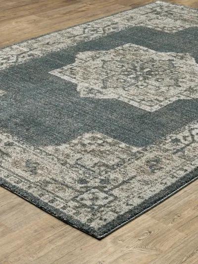 Alton 6'7" x 9'6" Blue Rug