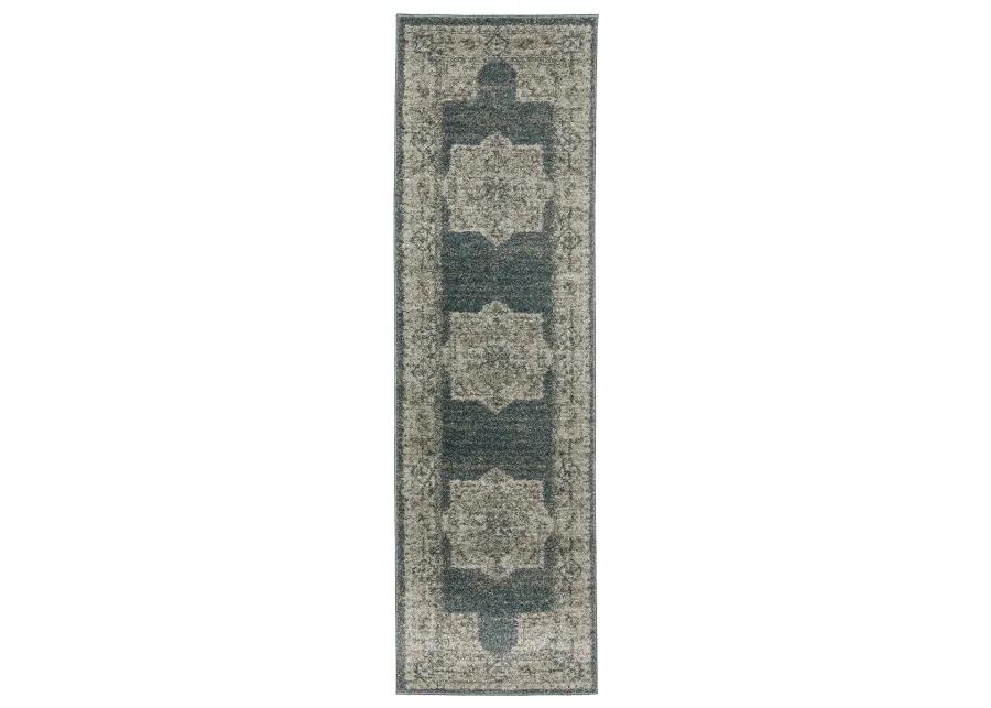 Alton 6'7" x 9'6" Blue Rug