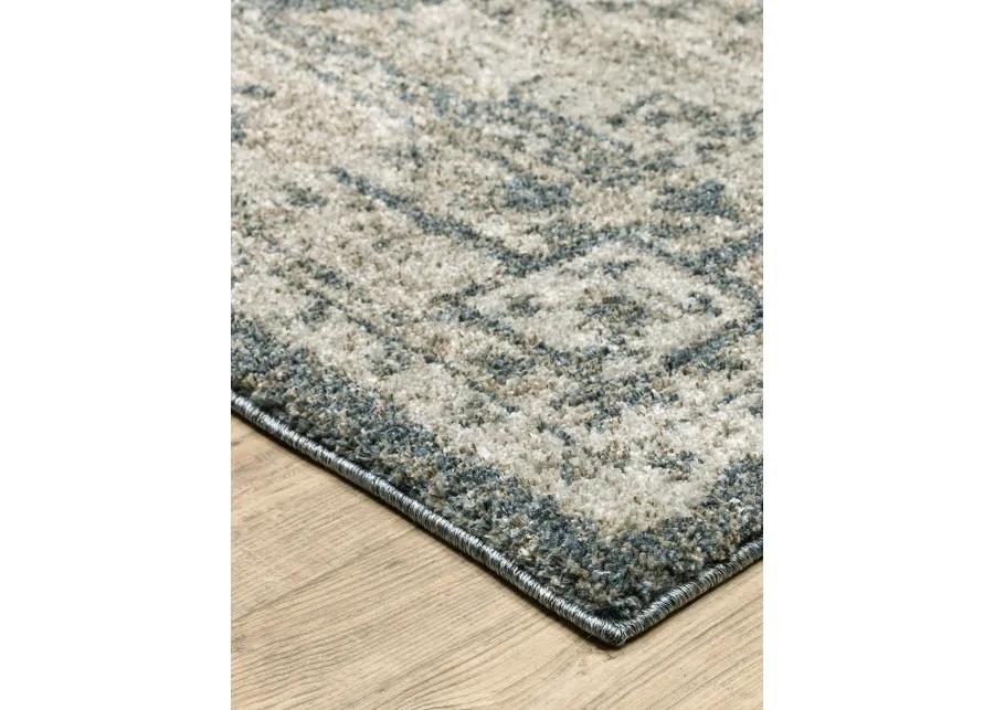 Alton 6'7" x 9'6" Blue Rug