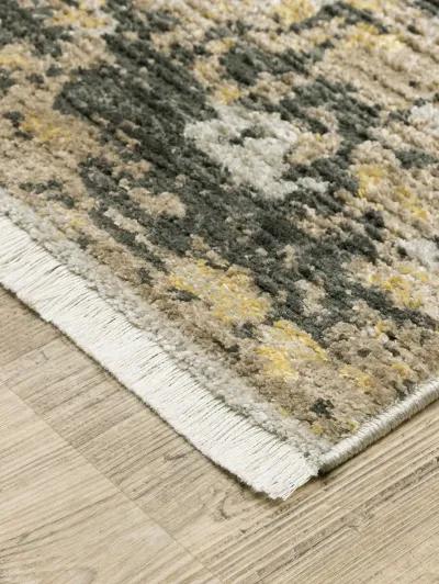 Bauer 3'10" x 5'5" Gold Rug