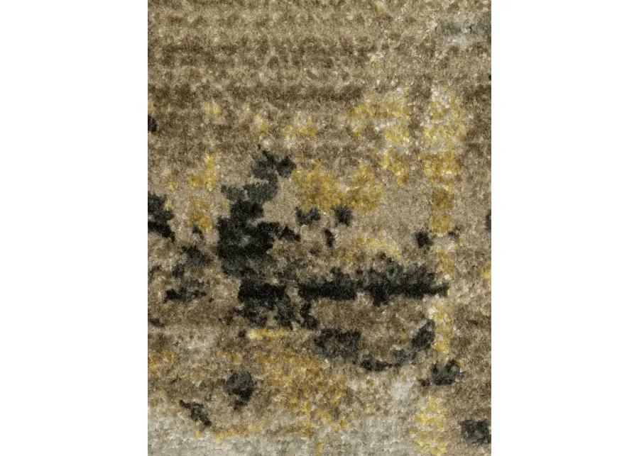 Bauer 3'10" x 5'5" Gold Rug