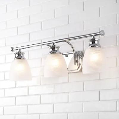 Beverly Metal/Glass Contemporary Modern LED Vanity Light