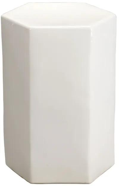 Porto Small White Side Table