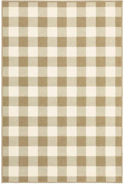 Marina 8'6" x 13' Tan Rug