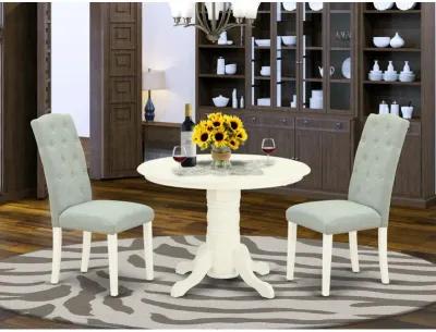 Dining Room Set Linen White