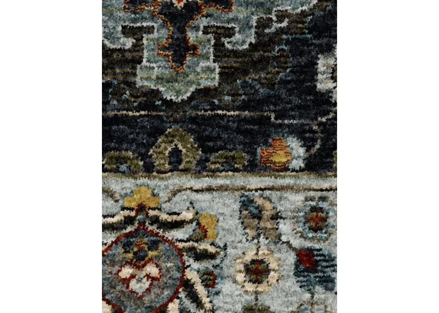 Aberdeen 5'3" x 7'6" Blue Rug