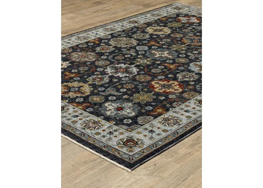 Aberdeen 5'3" x 7'6" Blue Rug