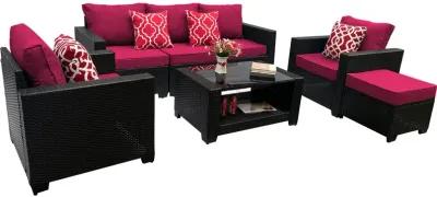 Merax Outdoor Furniture Sofa Sets and Coffee Table Set